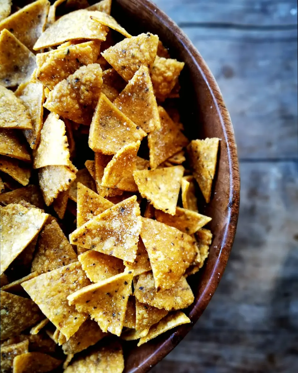 Fresh corn tortilla chips